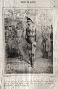 Scener med manerer: Ser du, denne replik fra Pamela, der nusser mig hele ugen.... af Charles Joseph Traviès de Villers