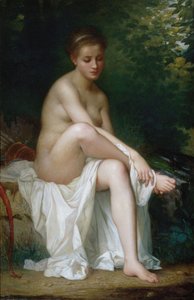 Ismenie, Dianas nymfe af Charles Landelle