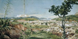 Ny by Rio de Janeiro fra Livramiento, ca. 1825-6