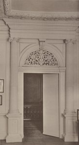 En dør i Ashburnham House, Westminster af Charles Latham