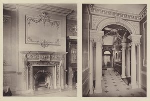 Et hus ved Epsom, et skorstensstykke, korridoren af Charles Latham