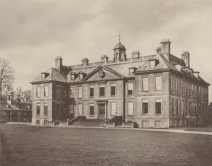 Belton House, Grantham, indgangsfronten af Charles Latham