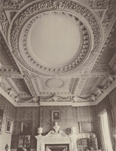 Coleshill, Berkshire, Interior of Saloon af Charles Latham