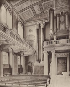 Greenwich Hospital, det indre af kapellet af Charles Latham