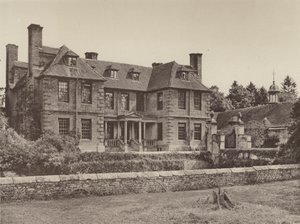 Groombridge Place, Sussex, Vestfronten af Charles Latham
