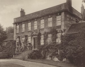 Hus på West Side of Close, Salisbury af Charles Latham