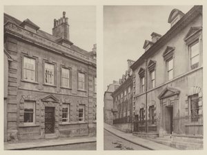 Huse ved Stamford, Lincolnshire, High Street, St Martins, Barn Hill af Charles Latham