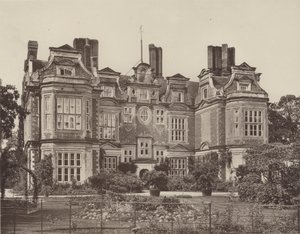 Swateley Hall, Uxbridge, Garden Front af Charles Latham