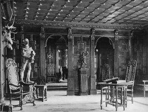 The Hall Screen, dato 1570 af Charles Latham