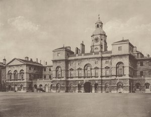 Hestevagten, Whitehall, Vestfronten af Charles Latham