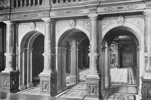 The Marble Hall (s/h foto) af Charles Latham
