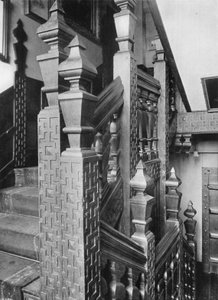 The Oak Stairway (s/h foto) af Charles Latham