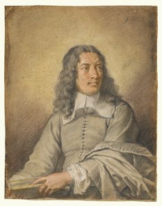 Portræt af M. Quatrehomme du Lys af Charles Le Brun