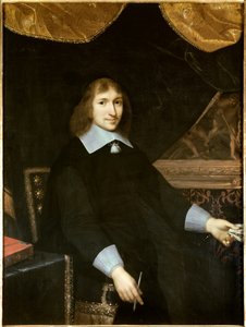 Portræt af Nicolas Fouquet af Charles Le Brun