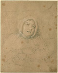 Marquise de Brinvilliers på vej mod sin død af Charles Le Brun