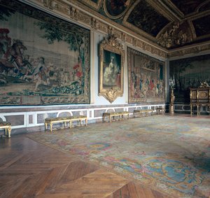 Salon De Mars i Versailles, 1600-tallet af Charles Le Brun