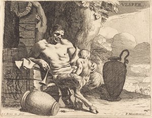 Vesper (aften) af Charles Le Brun