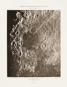 Carte photographique de la lune, planche II.A (Fotografisk kort over månen, plade II.A),13. september af Charles le Morvan