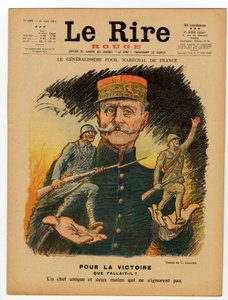 Cover af "" Le Lire rouge"", Satirisk i farver af Charles Leandre