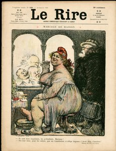 Cover af "" The Laughs", Satirisk i farver af Charles Leandre