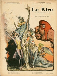 Cover af "" Latteren"", nummer 321, Satirical en Couleurs af Charles Leandre