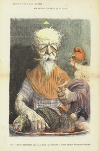 Henri Brisson, fransk politiker, illustration for Le Rire