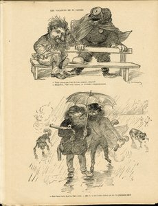 Illustration af Charles Leandre (1862-1934) i Le Rire af Charles Leandre