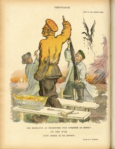 Illustration af Charles Leandre (1862-1934) i Le Rire af Charles Leandre
