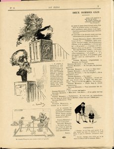 Illustration af Charles Leandre (1862-1934) i Le Rire af Charles Leandre