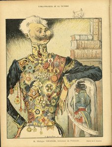 Illustration af Charles Leandre (1862-1934) i Le Rire af Charles Leandre