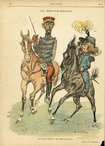 Illustration af Charles Leandre (1862-1934) i Le Rire af Charles Leandre