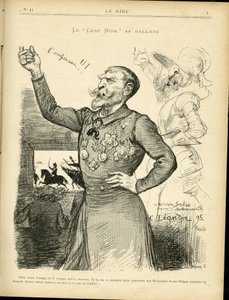 Illustration af Charles Leandre (1862-1934) i Le Rire af Charles Leandre