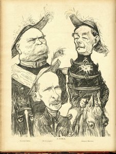 Illustration af Charles Leandre (1862-1934) i Le Rire af Charles Leandre