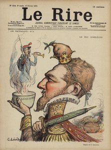 Le Duc DOrleans, Illustration for Le Rire