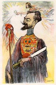 Paul Doumer (1857-1932) - Tegneserie af Charles Leandre (1862-1934) i ""Le Rire""" 1902 af Charles Leandre