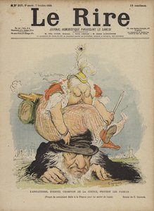 Dronning Victoria, Illustration for Le Rire