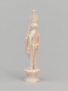 Hvid bonde, skakbrik, Indien, 1820 ca af Charles Leandre