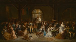 Navneopråb for terrorens sidste ofre af Charles Louis Lucien Muller