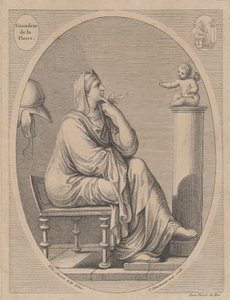 Grandeur de la pierre, efter Eliz. Cheron, 1665-1728.