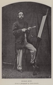 Holman Hunt (s/h foto) af Charles Lutwidge Dodgson
