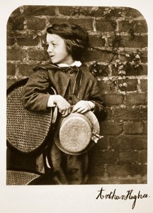 Arthur Hughes, Jr, 12. oktober 1863 (sepia-foto) af Charles Lutwidge Dodgson