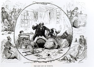 The Lion out of Humour (stik) (s/h-foto) af Charles M. Gorway