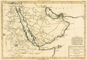 Arabien, Den Persiske Golf og Det Røde Hav, med Egypten, Nubien og Abessinien, fra 