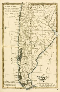 Chile, fra det sydlige Peru til Kap Horn, fra 