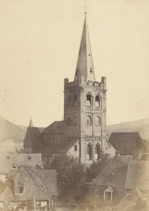 [Baccharah: syn på kirken]. af Charles Marville