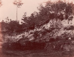 Stenbrud, 1850-53. af Charles Marville