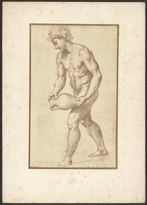 [Mand med vase af Raphaël] af Charles Marville
