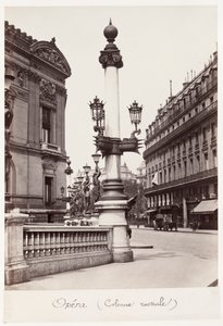 Opéra (Rostral Column) af Charles Marville
