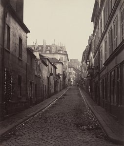 Rue Neuve-Coquenard fra Rue Lamartine, 1870