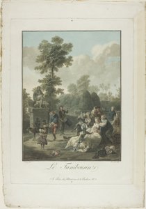 Tamburinen af Charles Melchior Descourtis